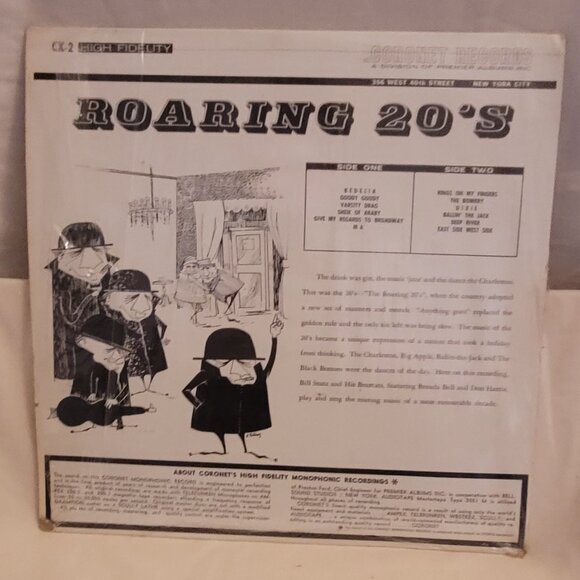 2/$9 Records: The Roaring '20's Vinyl LP HIgh Fidelity, Coronet Records, 33 1/2, - Picture 2 of 8